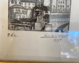 Close-up of the signature on previous piece.