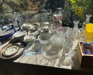 Cut crystal, Baccarat, Murano and other makers for sale in person Friday and Saturday
