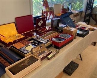 more of the collectibles for sale in person Friday and Saturday