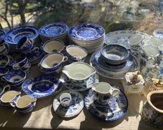 more of the china and porcelain for sale during our in person sale Friday and Saturday