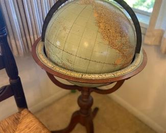 A. K. Johnson Edinburgh Scotland 54" circumference  x 42.5"h. valued at $4000 to $8000, asking $3200 or best offer