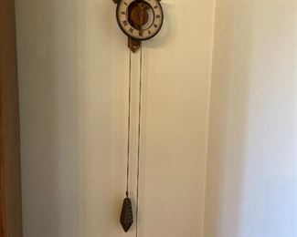 Baumann Swiss Foliot clock Asking $200  as found 