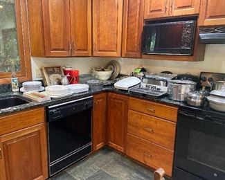 Kitchen items for sale in person on Friday and Saturday