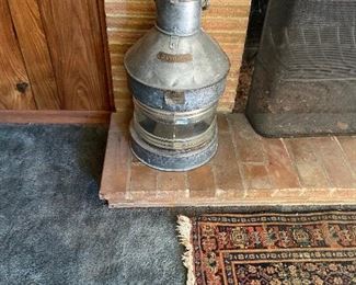 Vintage ship's lantern $380