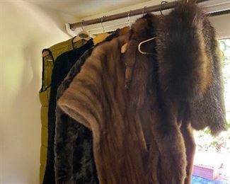 Furs for sale in person only Friday & Saturday