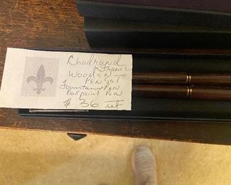 Chadrand pen and pencil set  $36