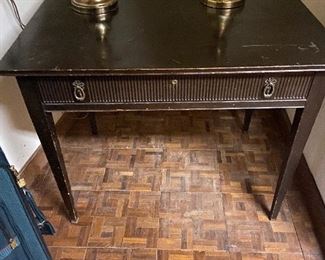 closer view of the table