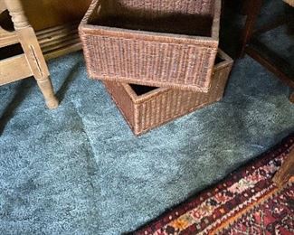 some of the baskets available for in person shopping Friday and Saturday