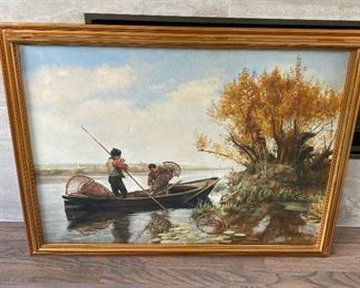 Charles Meissonier original.  slight damage seen in next photo.  worth 3,000 - 50000