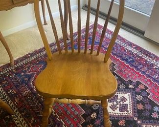 close up of one of the chairs