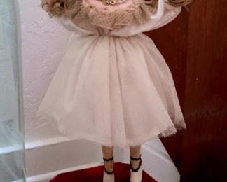 Mechanical wind up Doll..automaton Victorian 