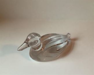 Glass duck