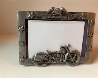 Harley picture frame