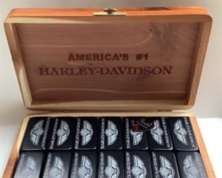 Harley Davidson domino set 