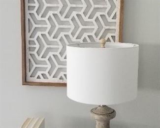 Art & decor (cabinet & table lamp are NOT for sale)