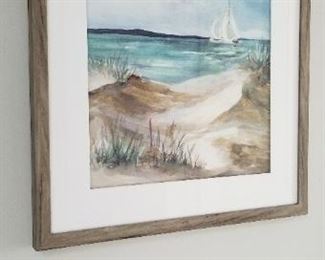 Seaside watercolor