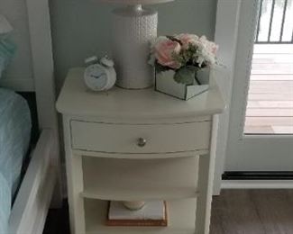 Accent decor. Lamp & nightstands are NOT for sale.