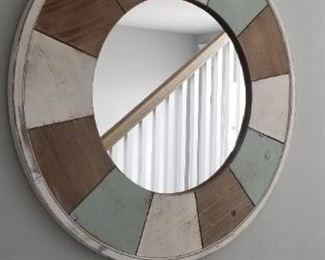 Coastal chic mirror