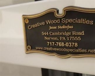 Creative Wood Specialties, LLC bunk beds made in Narvon, PA