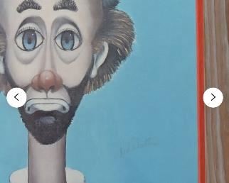 Red Skelton signed lithograph