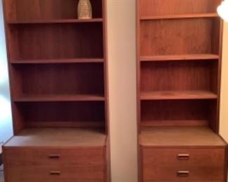 Two Drawer/ Shelf Combos. Great for Storage & Display! 