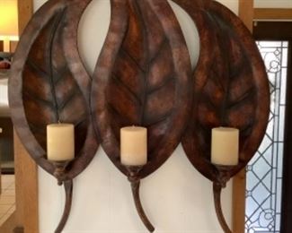 Metal Leaf Wall hanging