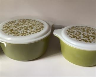 Verde Olive Pyrex