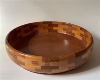 Wooden bowl