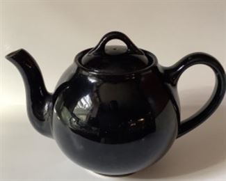 Black teapot