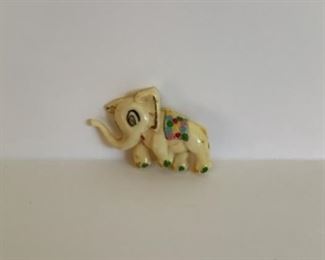 Vintage elephant pin