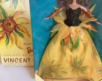 Vincent Van Gogh Barbie. Excellent Condition in package.