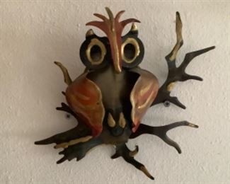 Owl Metal Art