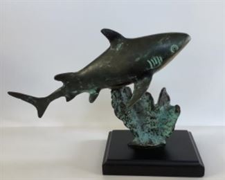 Metal Shark Decor
