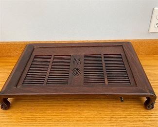 Item 8:  Tea Tray with Drawer:  $42