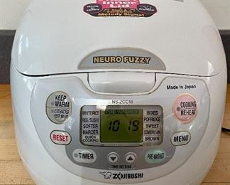 Item 31:  Neuro Fuzzy Rice Cooker:  $75