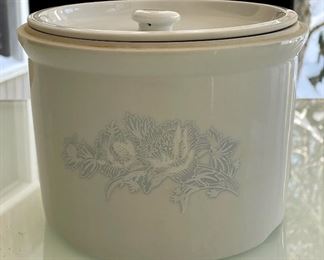 Item 34:  Ceramic Canister:  $12