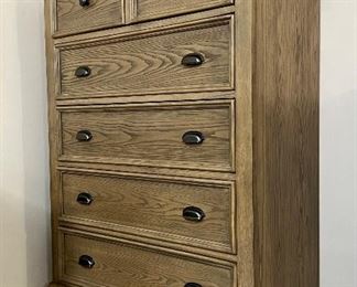Item 53: 6-drawer Dresser - 62"l x 19"w x 39"h:  $245