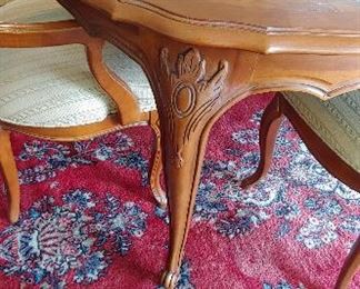 Century Furniture from Masin's dining table with leaves and chairs