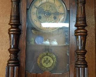 Antique wall clock