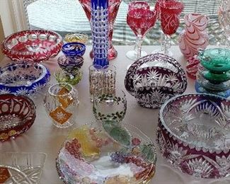 Bohemian cut crystal