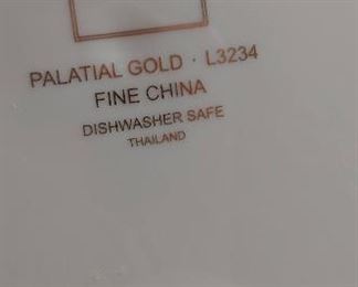 Mikasa Dinnerware Palatial Gold