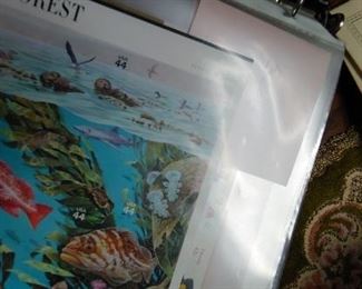 Unused retired US stamps