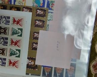 Unused retired US stamps