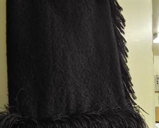 Vintage maribu feather wrap