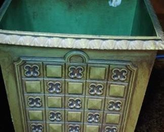 Vintage waste basket