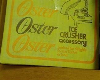 Oster ice crusher