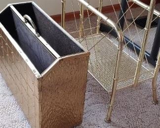 Mid-century magazine racks