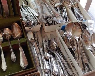 Silver cutlery
