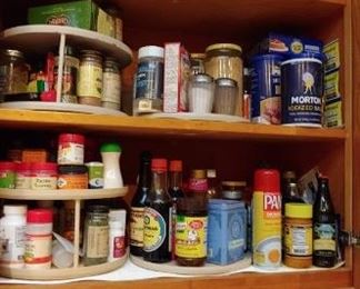 The kitchen is packed