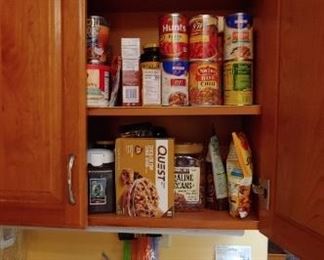 The kitchen is packed